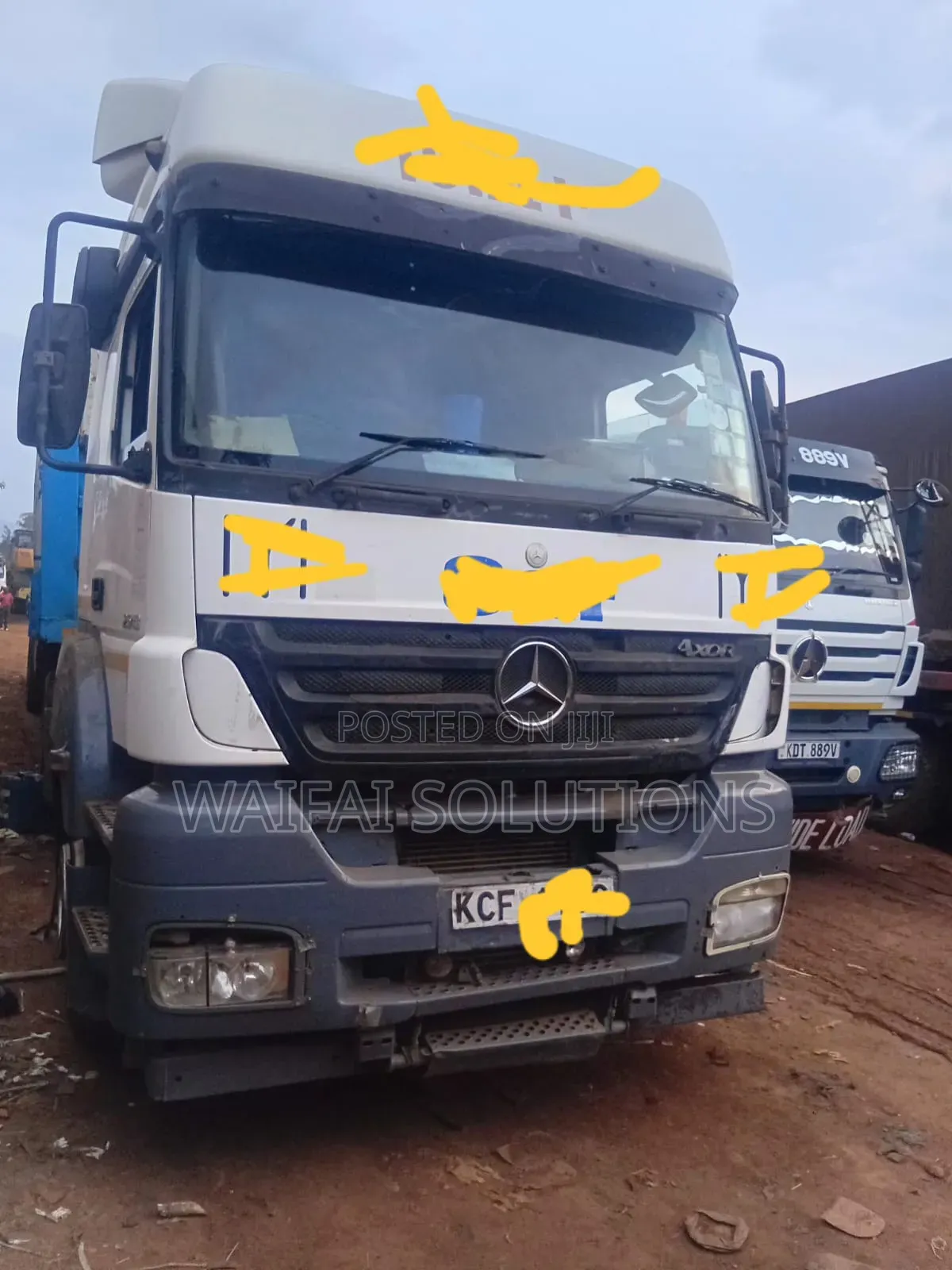 Mercedes Benz Axor Mp3 1843 KCF Horse Alone on Distress S