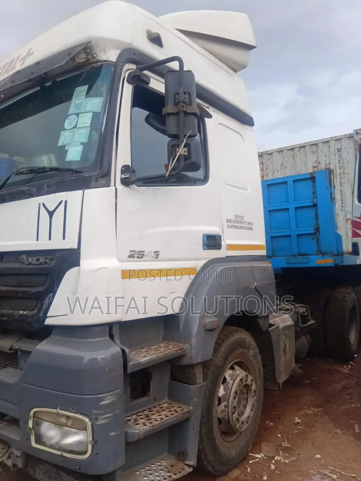 Mercedes Benz Axor Mp3 1843 KCF Horse Alone on Distress S