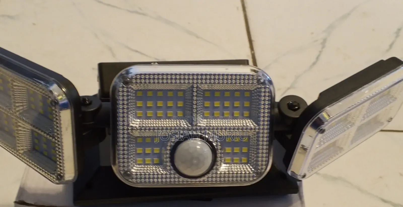 FL 1727 Solar 3 Head Security Streetlight