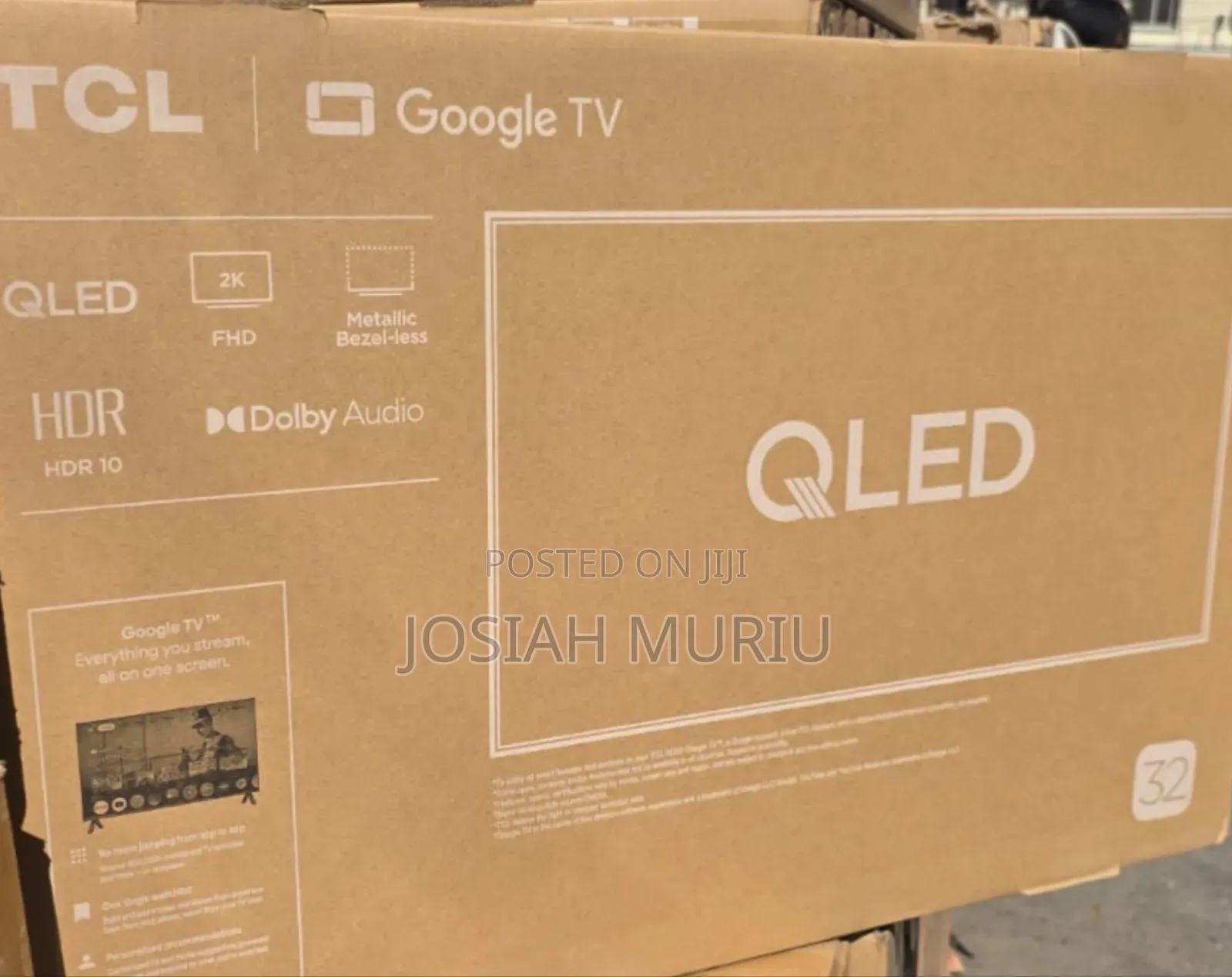 32 Inch TCL QLED Google TV Wifi Usable