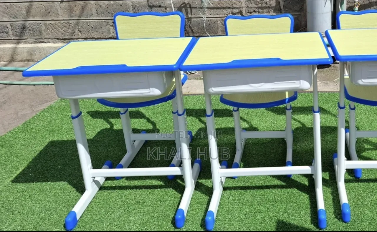 Modern School Locker Desk Chair Set