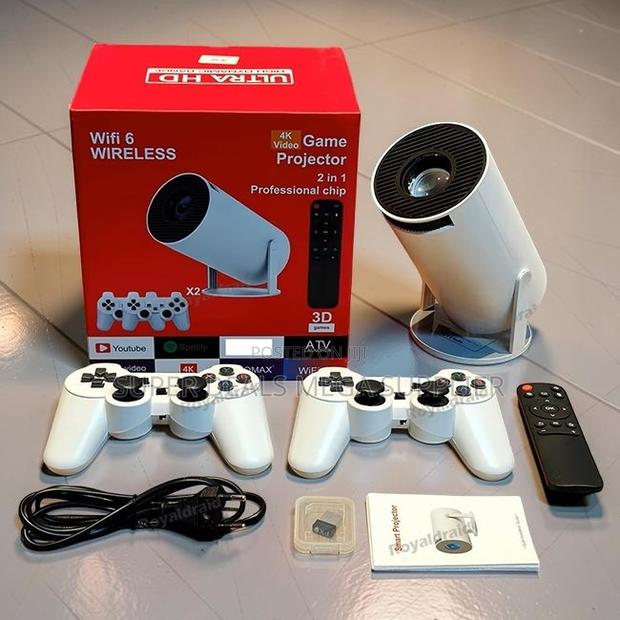  Ultra HD HY300 Pro+ 2 in 1 3D Game Gaming Android Projector - thumbnail 2