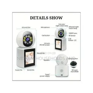 Smart Wifi 4.3 Inch Baby Camera/ Monitor With Night Light