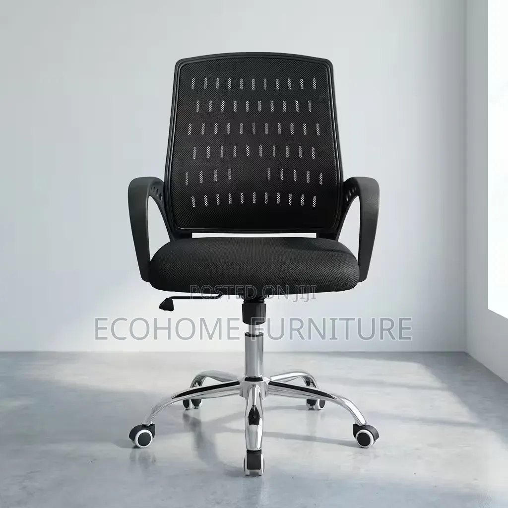Ergonomic Office Chair Mesh Adjustable With Armrests