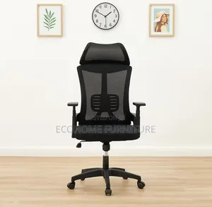 High Back Office Chair Ergonomic With Adjustable Arms