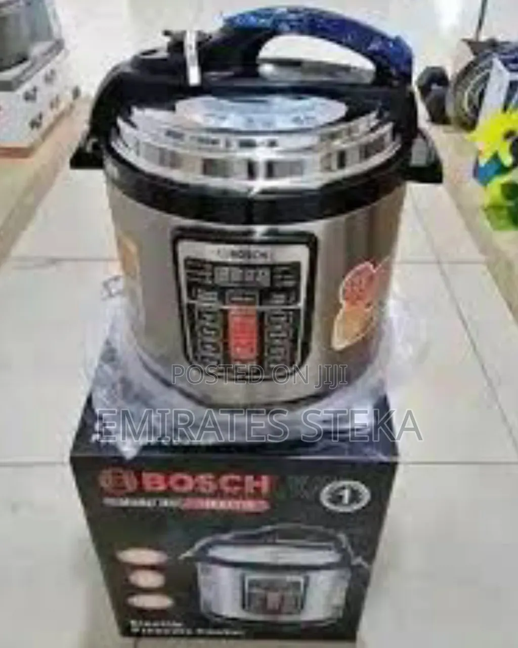 Bosch 6-Litre Electric Pressure Cooker With Digital Display