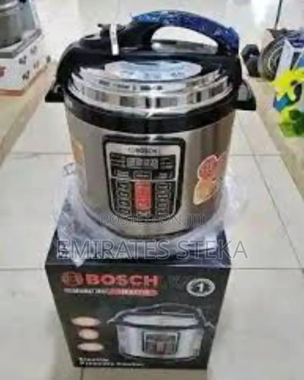 Bosch 6-Litre Electric Pressure Cooker With Digital Display