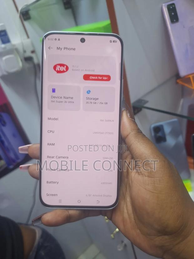 Itel S26 Ultra 256 GB White - main view