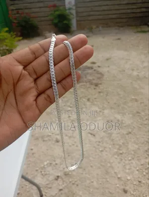 Silver Necklace and Bracelet