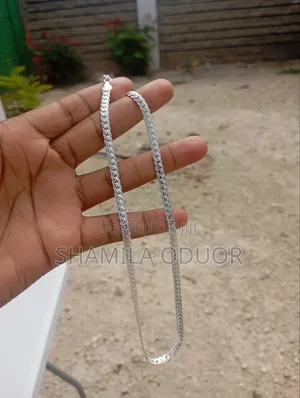 Silver Necklace and Bracelet
