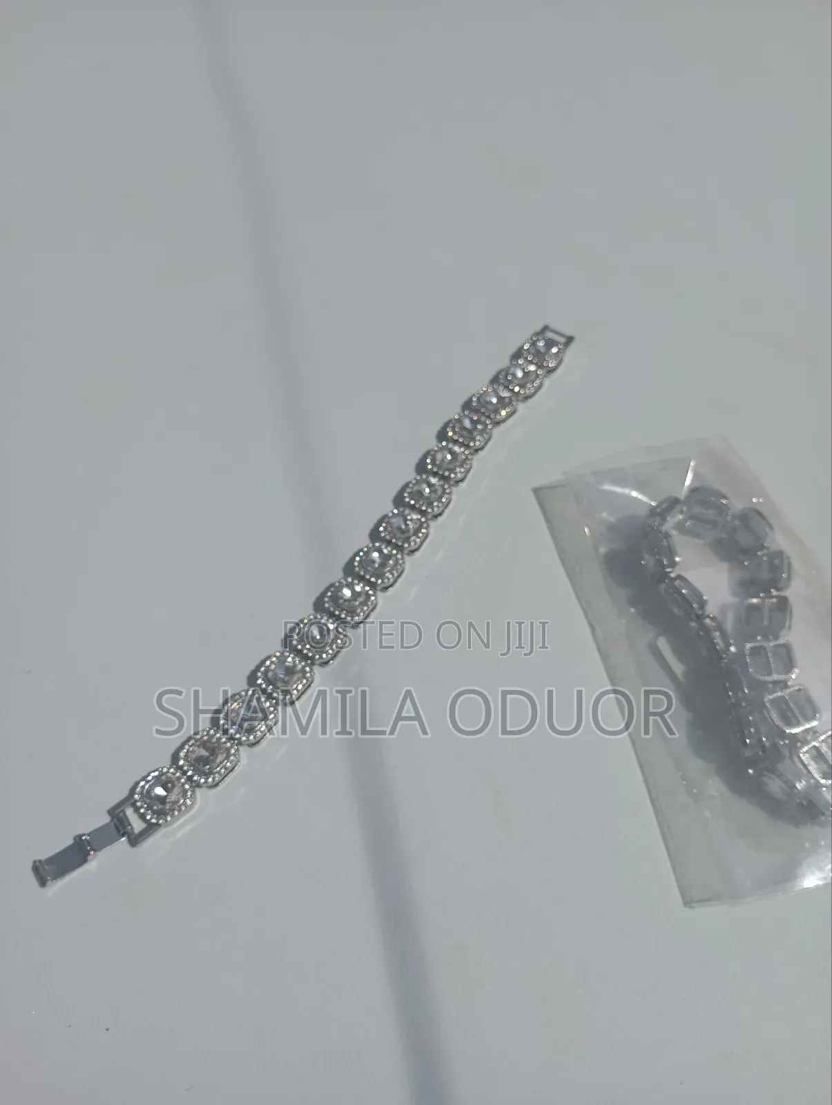 Silver Necklace and Bracelet