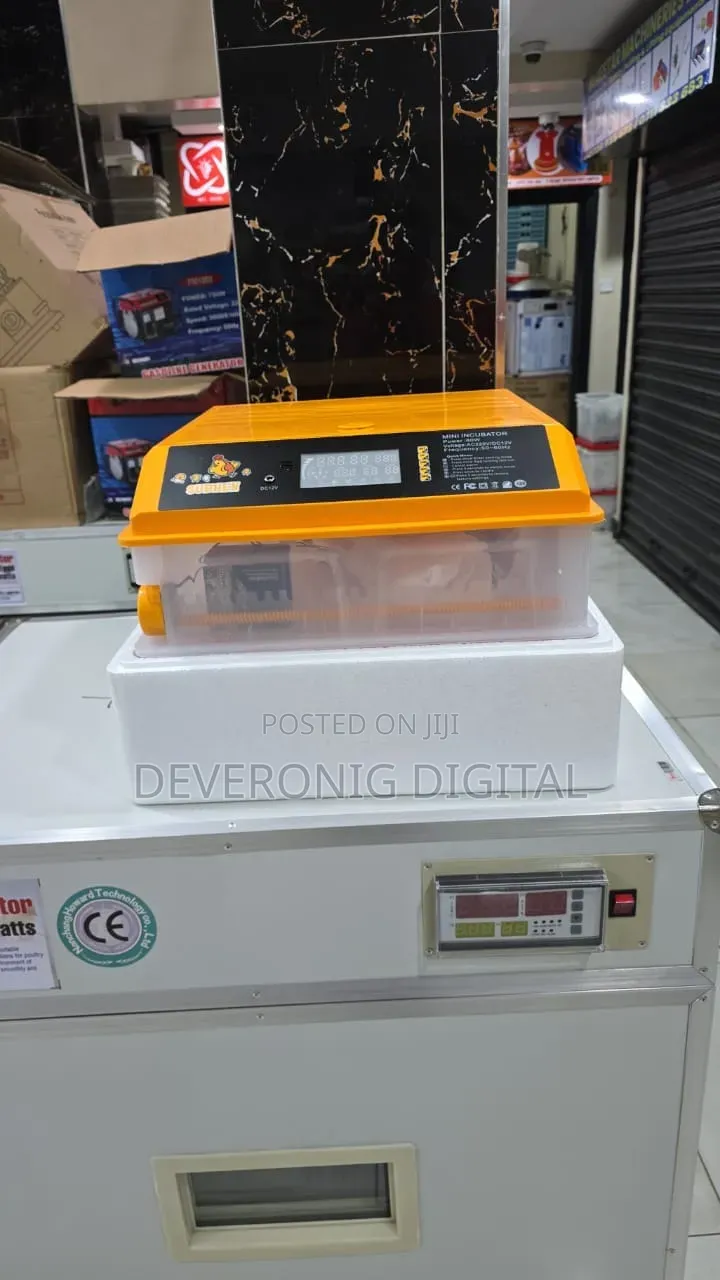 128 Eggs Automatic AC /DC Incubator