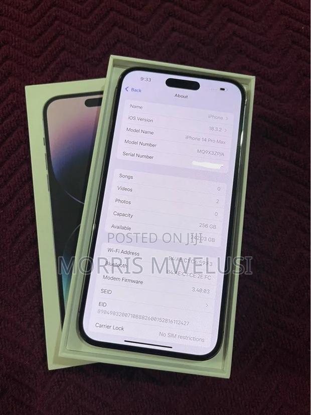 Apple iPhone 14 Pro Max 256 GB Purple - thumbnail 3