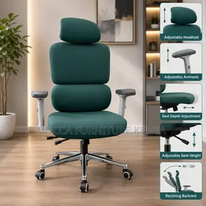Green Full Fabric Executive Chair
