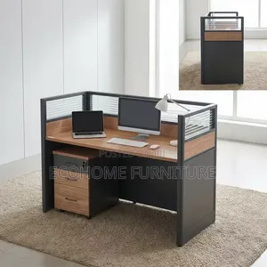 Office Workstation 1 Seater With Storage Privacy Panels