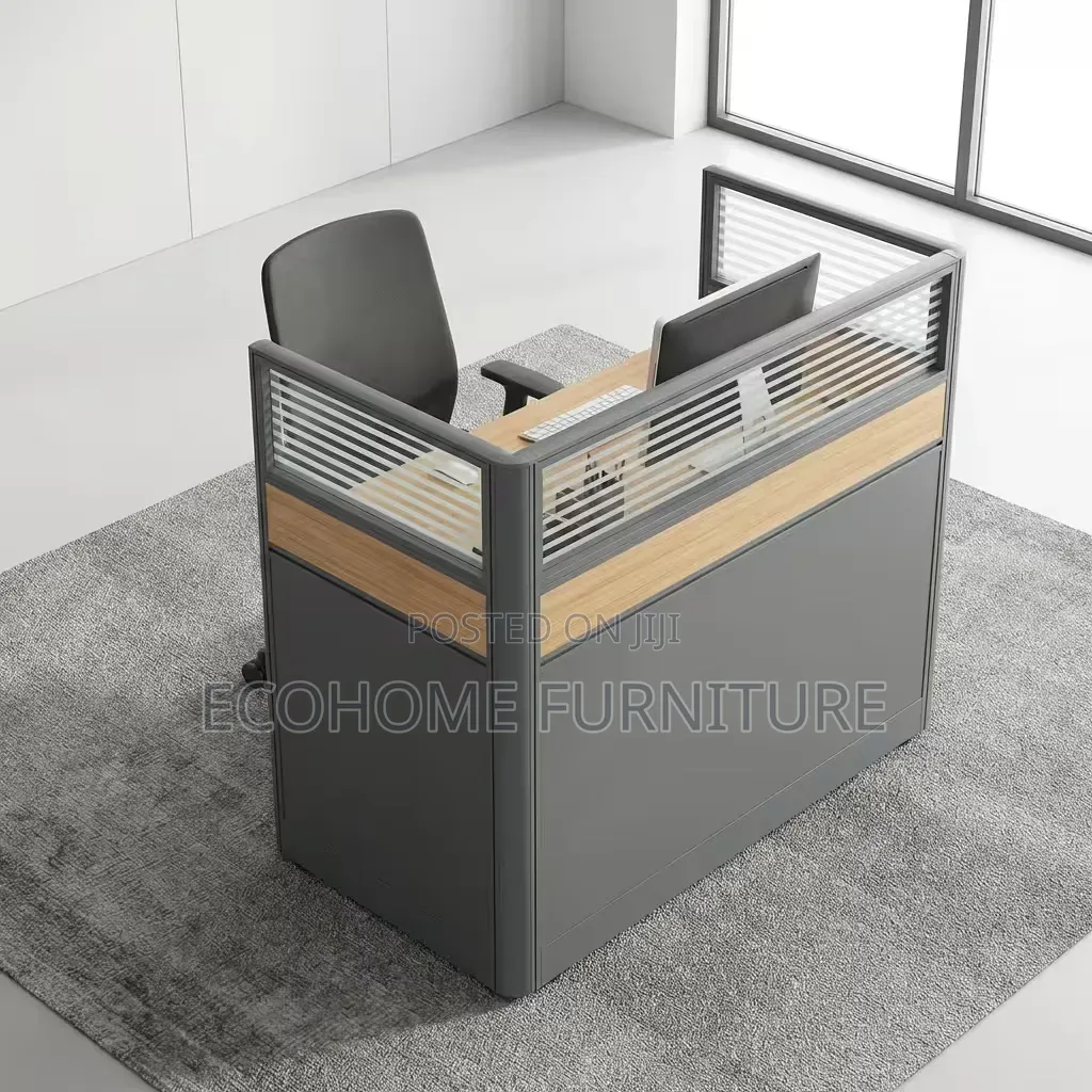 Office Workstation 1 Seater With Storage Privacy Panels