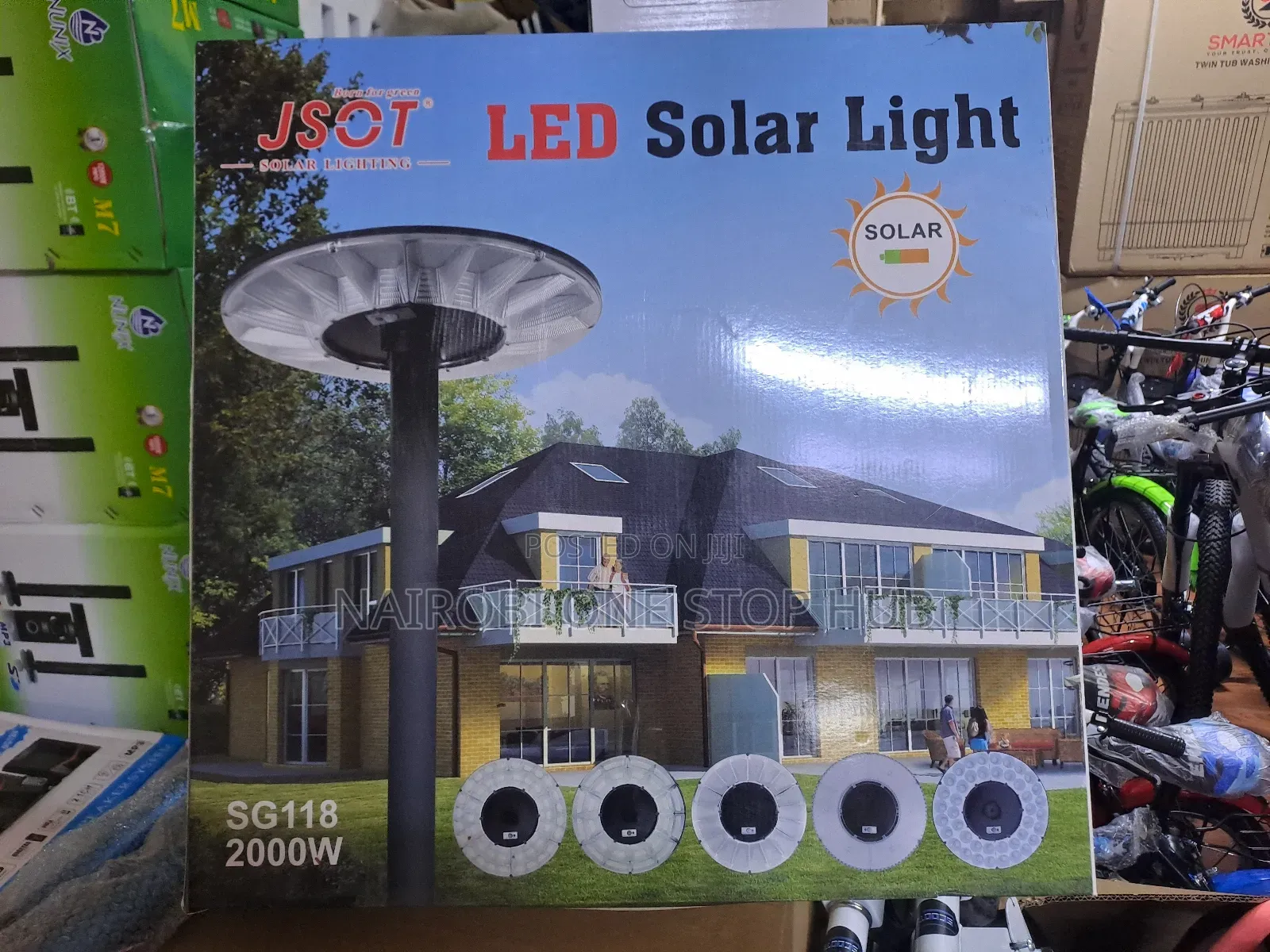 JSOT UFO 2000W Solar Street Light