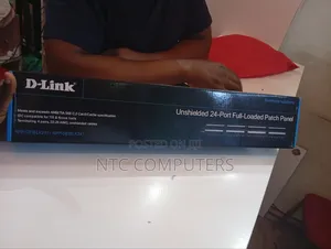 Dlink 24 Cat6 Full Loaded Patch Panel