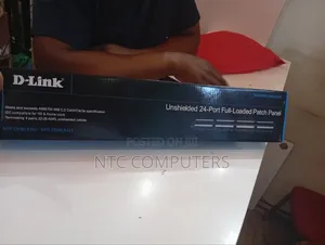 Dlink 24 Cat6 Full Loaded Patch Panel