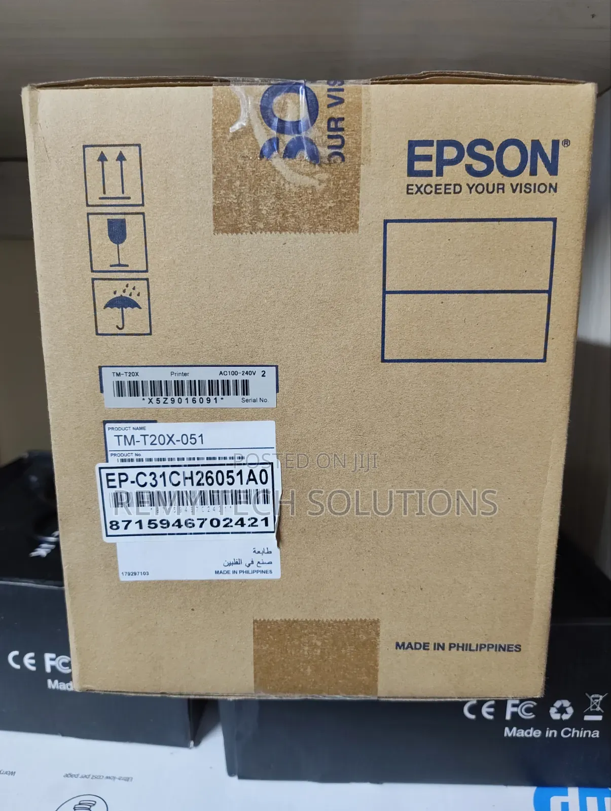 Epson TM-T20X Thermal Receipt Printer