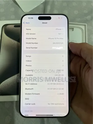 Apple iPhone 15 Pro Max 256 GB
