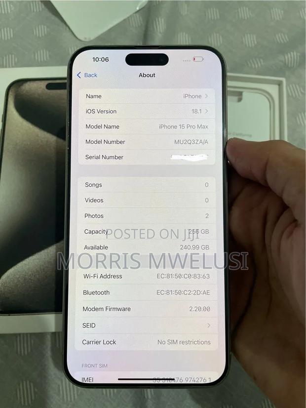 Apple iPhone 15 Pro Max 256 GB - thumbnail 5