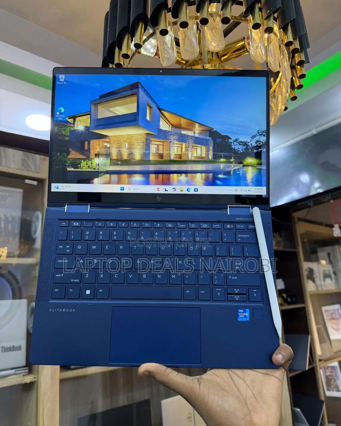 Laptop HP Elite Dragonfly x360 11th Gen 32GB Intel Core i7 SSD 512GB