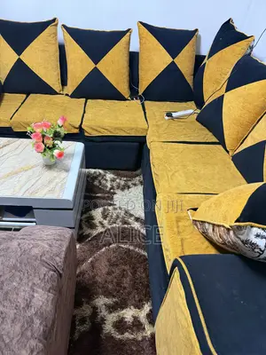 7 Seater L Shaped Seat