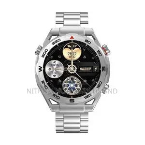 Havit M9030 Ultra Metallic Amoled Wireless Charging Smart Watch