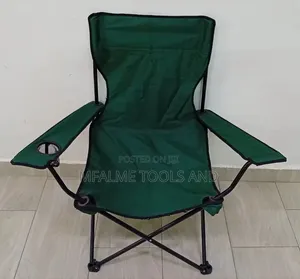 Ex-Uk Portable Fabric Folding Camping Chair