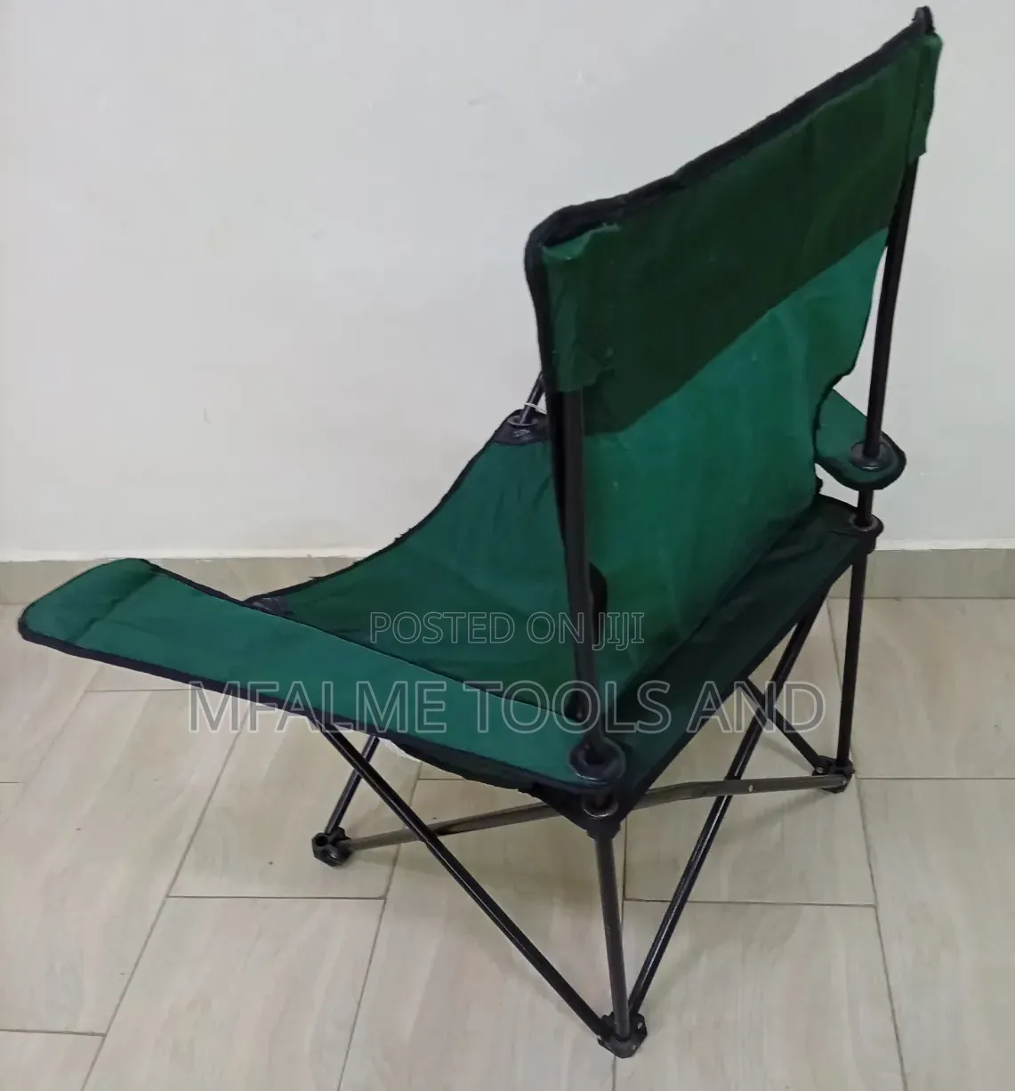 Ex-Uk Portable Fabric Folding Camping Chair