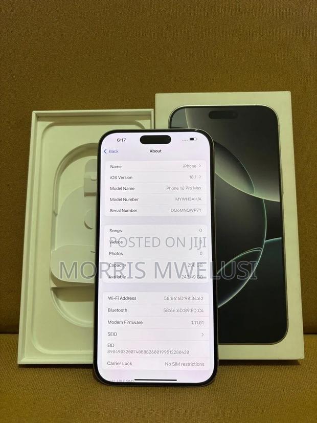 Apple iPhone 16 Pro Max 256 GB Gold