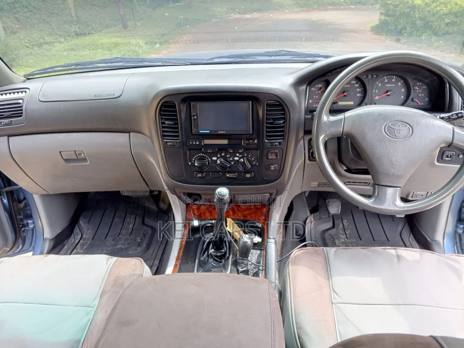 Toyota Land Cruiser 2002 Blue