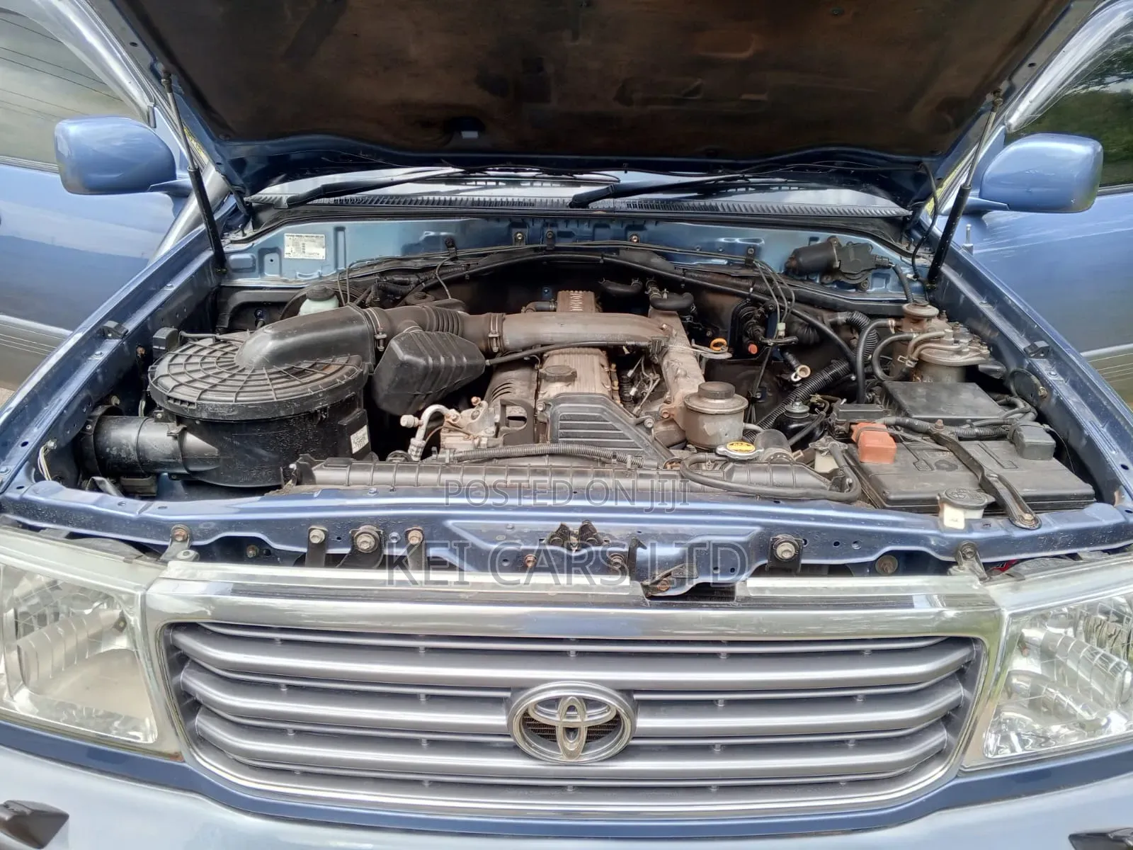 Toyota Land Cruiser 2002 Blue