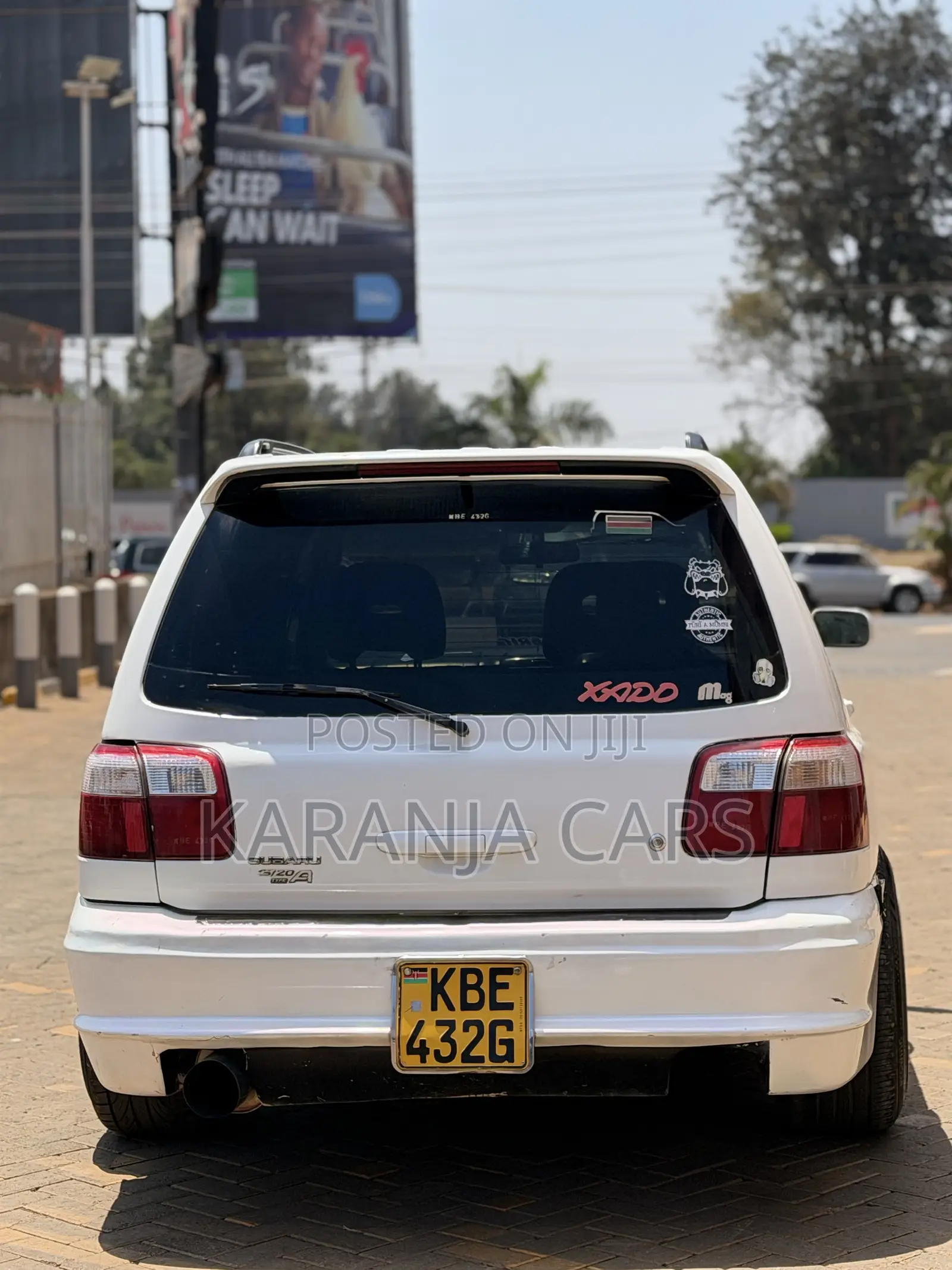 Subaru Forester SF 2.5 L 2001 White