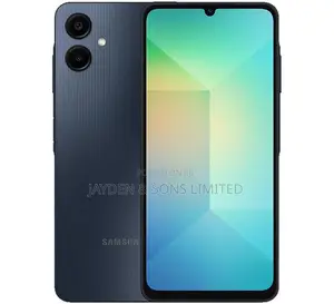 New Samsung Galaxy A06 128 GB Black