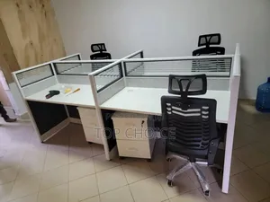 4 - Way Workstation Desk