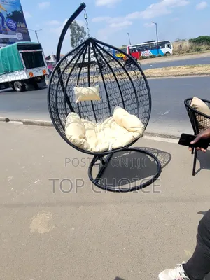 Hanging Egg Chair With Cushion | Outdoor Swing Chair Kenya