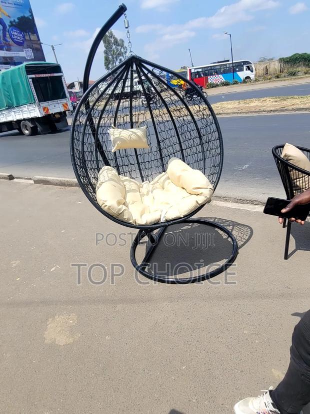 Hanging Egg Chair With Cushion | Outdoor Swing Chair Kenya
