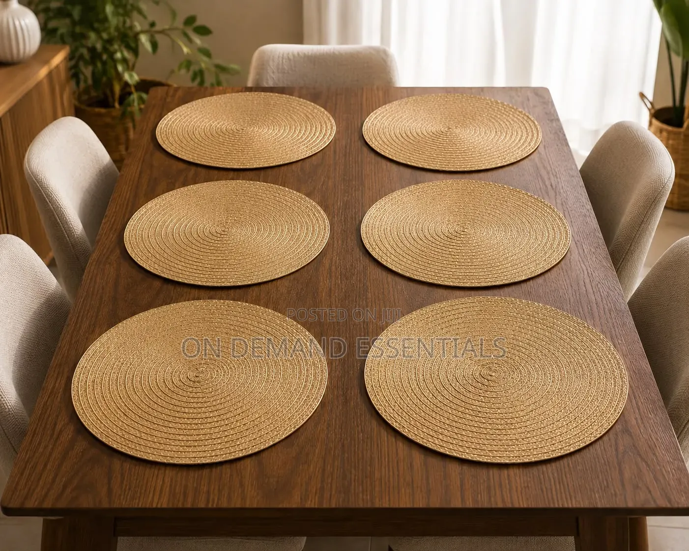 High Quality Natural Woven Table Mats