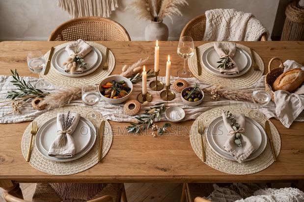 High Quality Natural Woven Table Mats - thumbnail 3