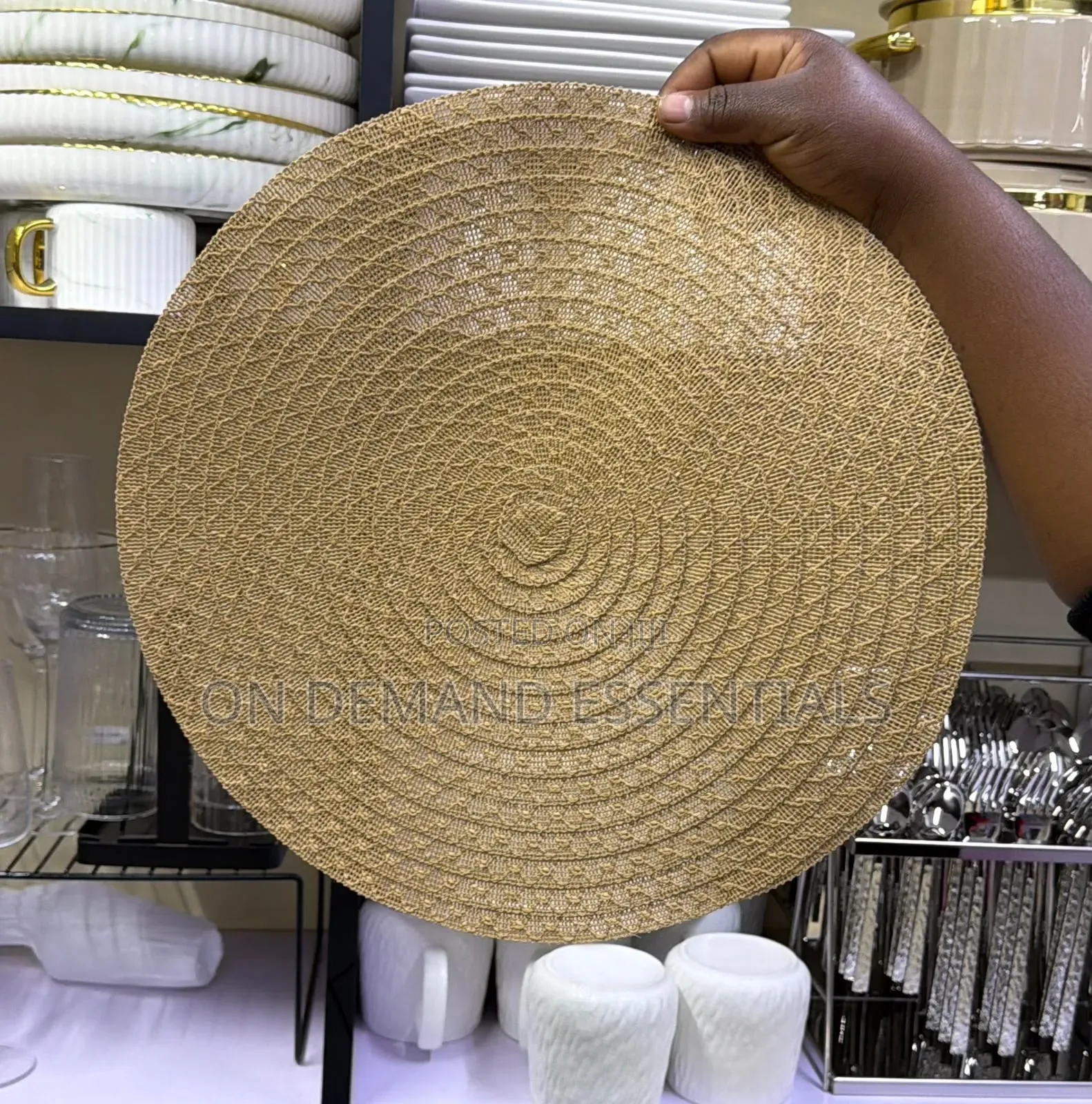 High Quality Natural Woven Table Mats