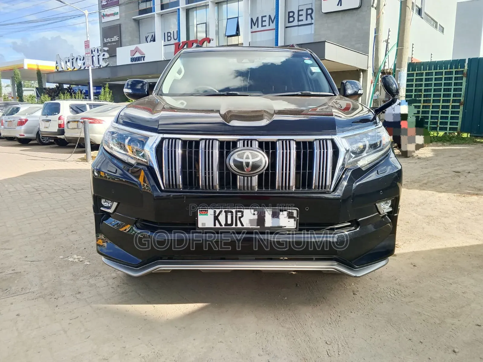 Toyota Land Cruiser Prado 2018 Black