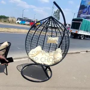 Hanging Egg Chair With Cushions / Balcony Swing Basket