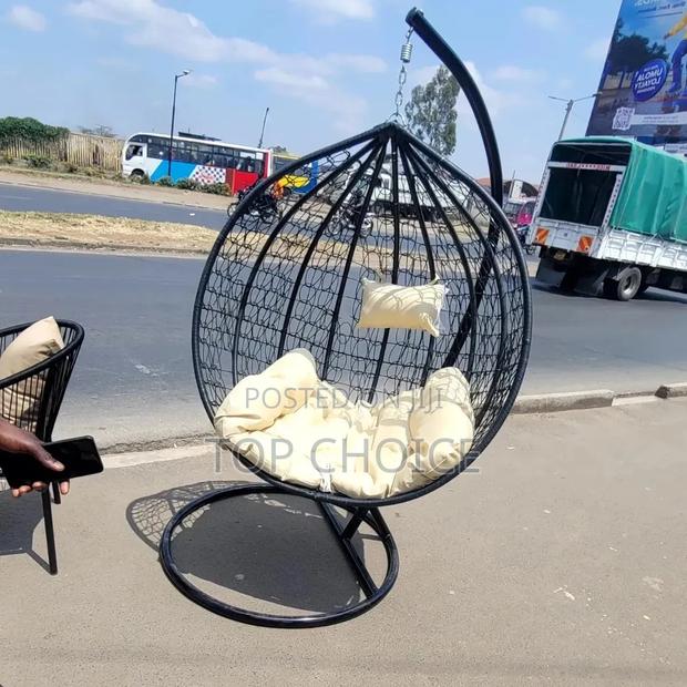 Hanging Egg Chair With Cushions / Balcony Swing Basket