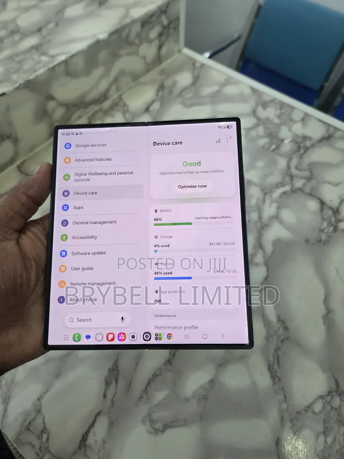 Samsung Galaxy Z Fold6 512 GB Blue