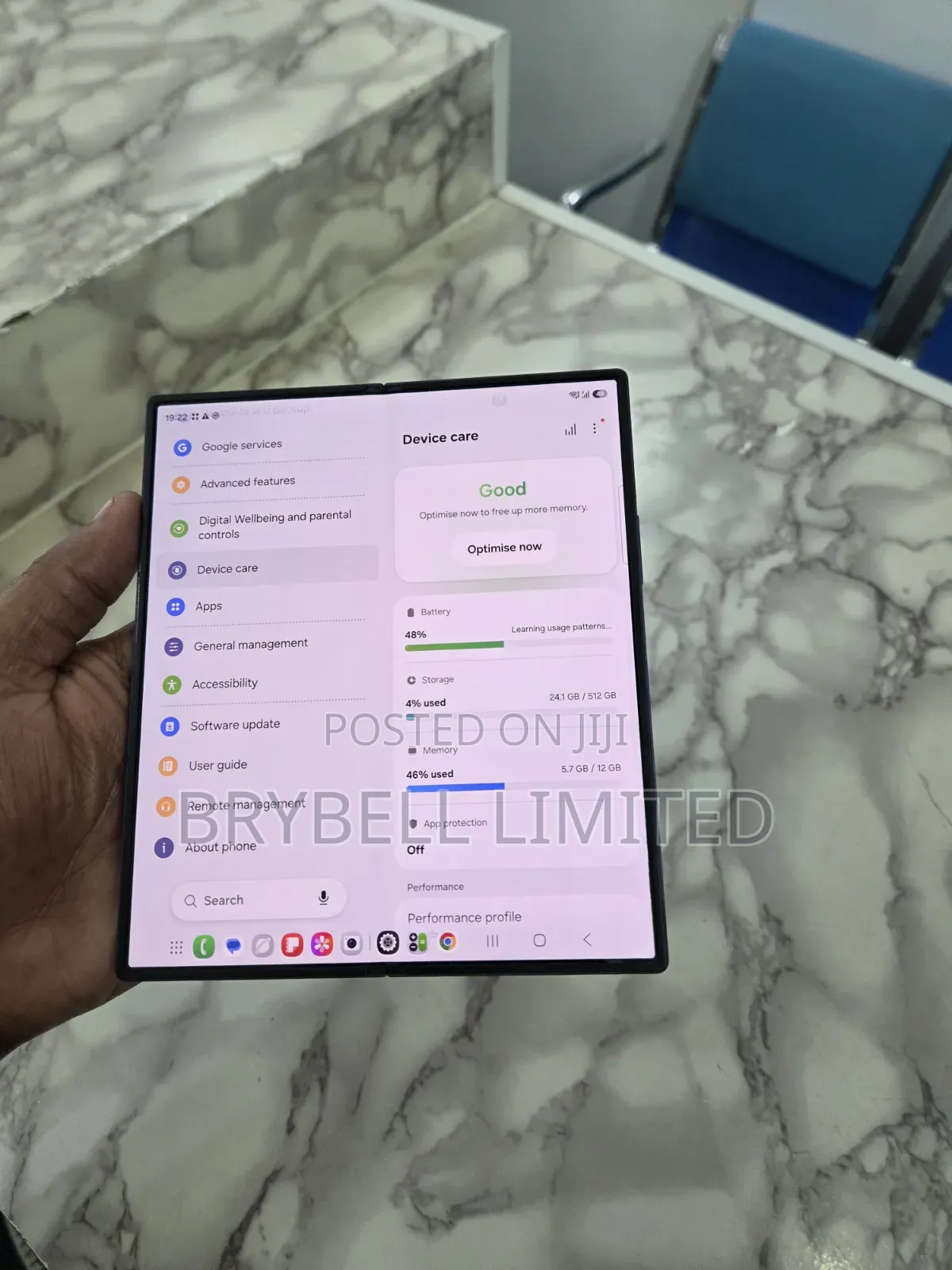 Samsung Galaxy Z Fold6 512 GB Blue