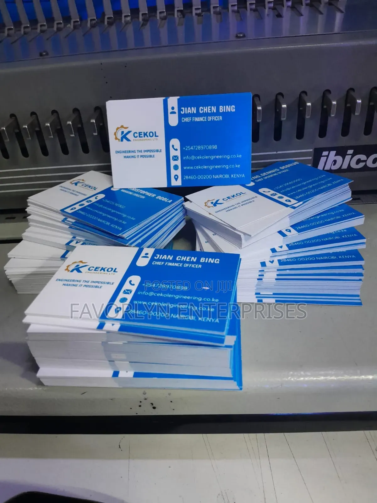 Fas Tourn Around Business With a Touch of Frost Lamination