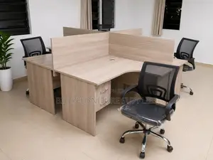 4 Way Workstation Nairobi | Modern Office Partition Desks