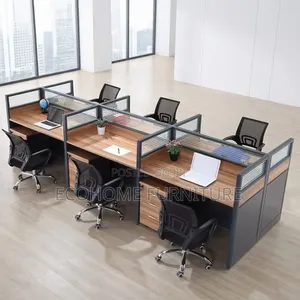Workstation | 6 Seater Office Workstation With Partitions